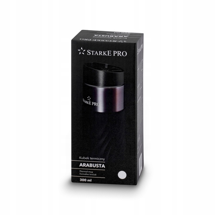 KUBEK TERMICZNY na kawę termos termiczny kubek NA HERBATĘ 300 ml Arabusta