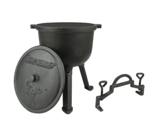Kociołek żeliwny myśliwski 8 litrów