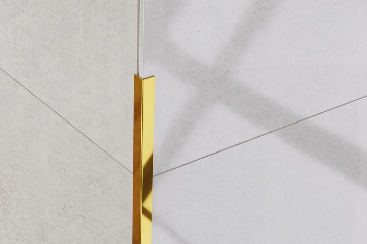 KĄTOWNIK WYKOŃCZENIOWY L ZŁOTY POŁYSK 2cm x 2cm x 270cm