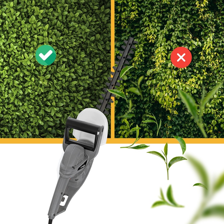 NOŻYCE ELEKTRYCZNE DO ŻYWOPŁOTU KRZEWÓW GAŁĘZI SEKATOR LEHMANN 1500W OSTRE