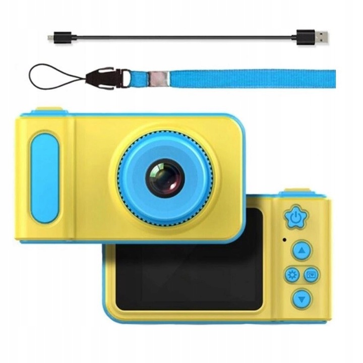 APARAT CYFROWY KAMERA DLA DZIECI HD 1080p + GRY