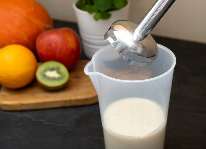 BLENDER WIELOFUNKCYJNY RĘCZNY ROZDRABNIACZ MOCNY 800W CZARNY Ideal IK1002