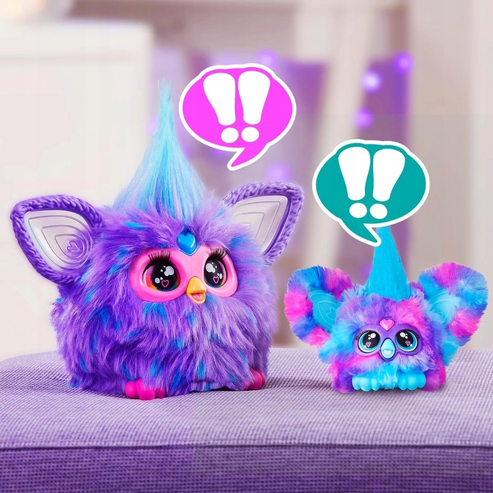 F9703 Furby Furblets Luv-Lee Interaktywna maskotka 45 dźwięków Hasbro