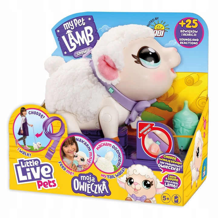 LITTLE LIVE PETS OWIECZKA interaktywna