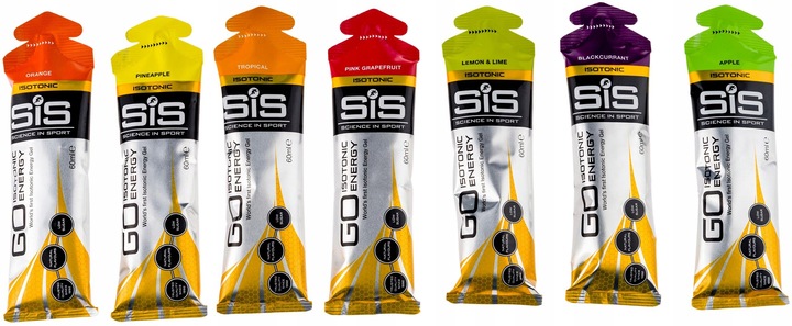 Żel energetyczny Science Sport GO Isotonic Gel 7x60ml DLA BIEGACZY KOLARZY