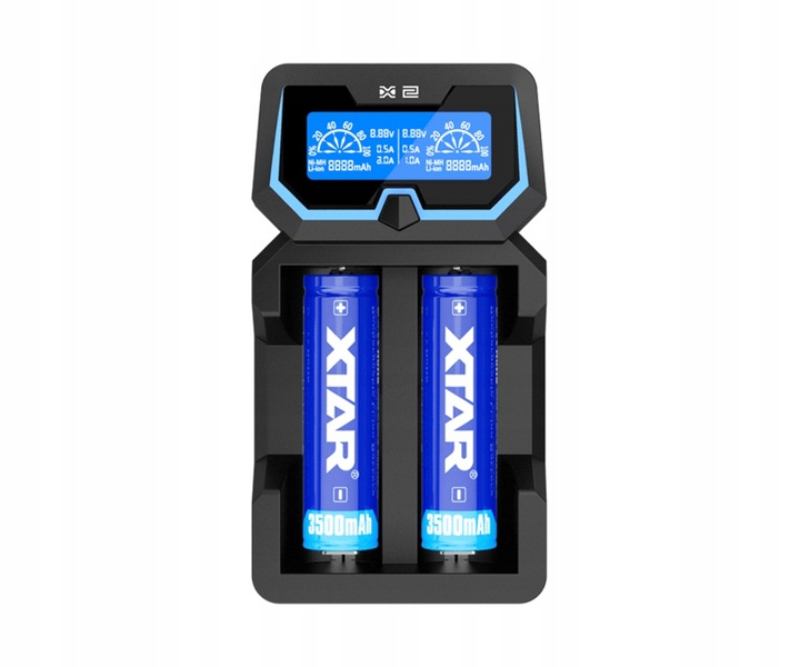 Ładowarka XTAR X2 NEW 18650/26650 Li-ION NI-MH 2A