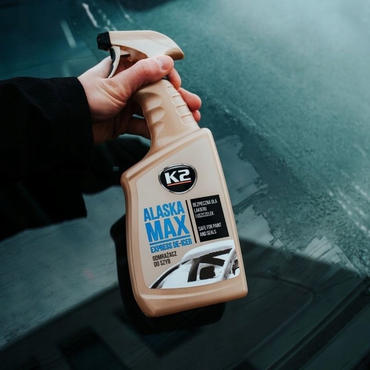 Zestaw K2 Alaska Max 700 ml Odmrażacz Do Szyb Murska 575 Vikan Szczotka