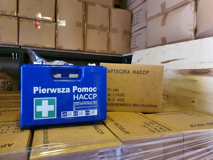 Apteczka do przemysłu spożywczego HACCP
