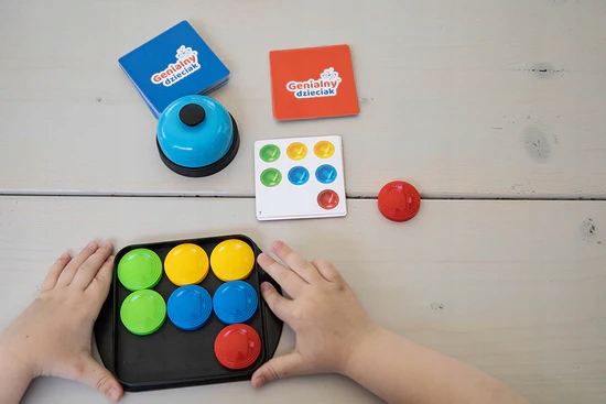 GENIALNY DZIECIAK SZYBKA LOGIKA gra logiczna dla dzieci +6 lat