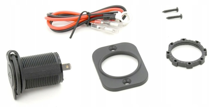 42606 ROZG.ŁADOWARKA 12/24V 2xUSB-2,1A-DEDAL