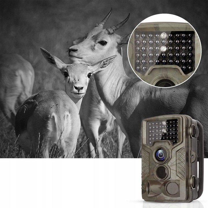 FOTOPUŁAPKA KAMERA LEŚNA DO LASU HC-800A 50MPX