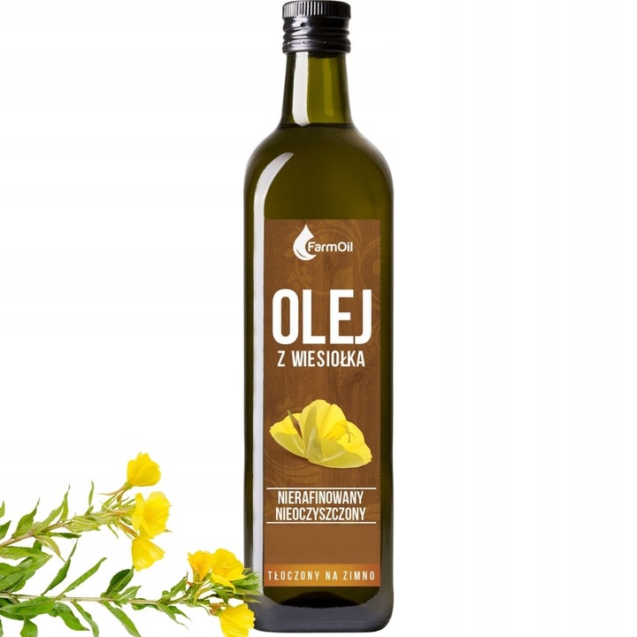 Olej z wiesiołka tłoczony na zimno 250 ml