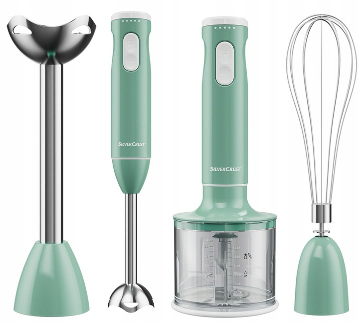 Blender ręczny SilverCrest SSMS 600 E3 Miętowy