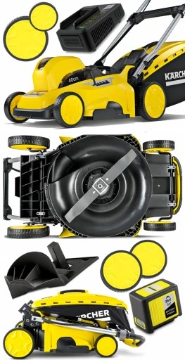 KOSIARKA AKUMULATOROWA KARCHER LMO 36-40 BATTERY SET ZESTAW AKU ŁADOWARKA