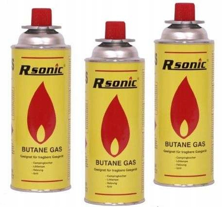 Palnik Gazowy STALOWY Opalarka Na Butlę + 2X Gaz Kartusz Ceramika Lutlampa