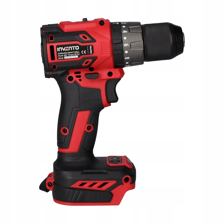 Wiertarko wkrętarka udarowa akumulatorowa 3/8" INVENTO A74U samo urządzenie