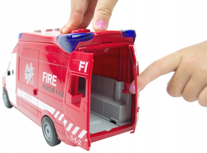 LT514 STRAŻ POŻARNA SAMOCHÓD WÓZ STRAŻACKI AUTO POJAZD NA NAPĘD