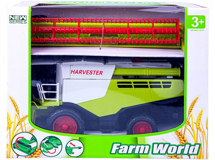 KOMBAJN ZBOŻOWY Z NAPĘDEM RUCHOME ELEMENTY HARVESTER