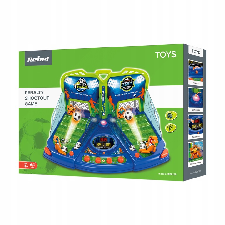 Piłkarzyki gra stołowa SHOT SOCCER Rebel