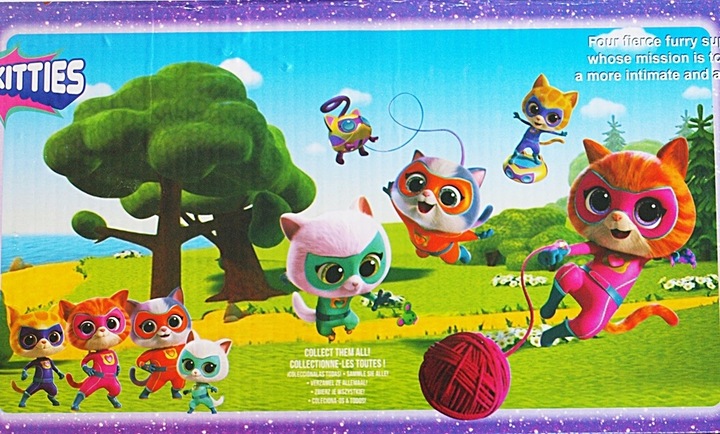 SUPERKOTY SUPER KITTIES FIGUREK EKIPA KOTKI ZESTAW 5 FIGUREK