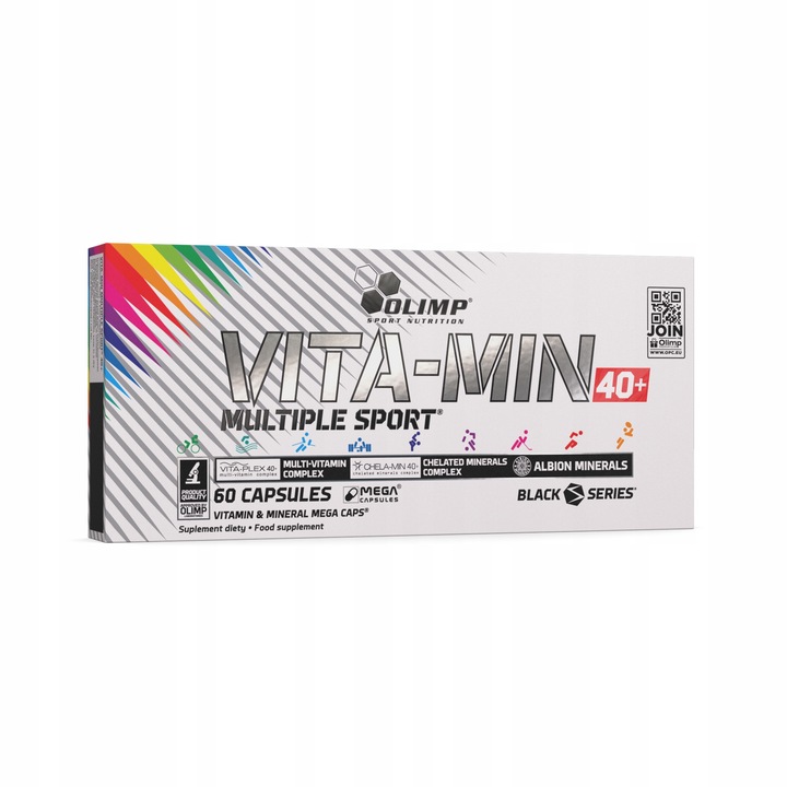 Multiwitaminy Olimp Vita-Min Multiple Sport 40+ 60 kaps.