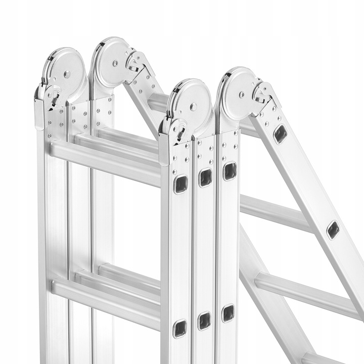 Drabina aluminiowa przegubowa SKŁADANA wielofunkcyjna rozkładana 4x4 HIGHER