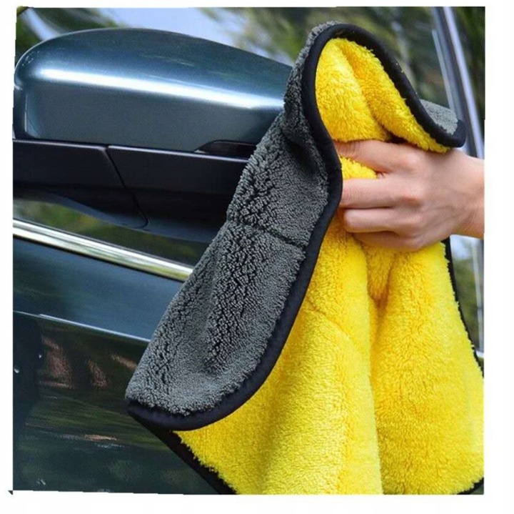 PUSZYSTY RĘCZNIK DO OSUSZANIA AUTA MIKROFIBRA 30*30 CM, 500gsm