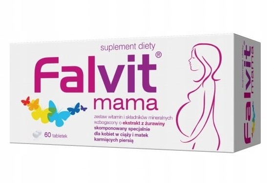 Falvit Mama 60 tabl. Witaminy Dla Kobiet W Ciąży