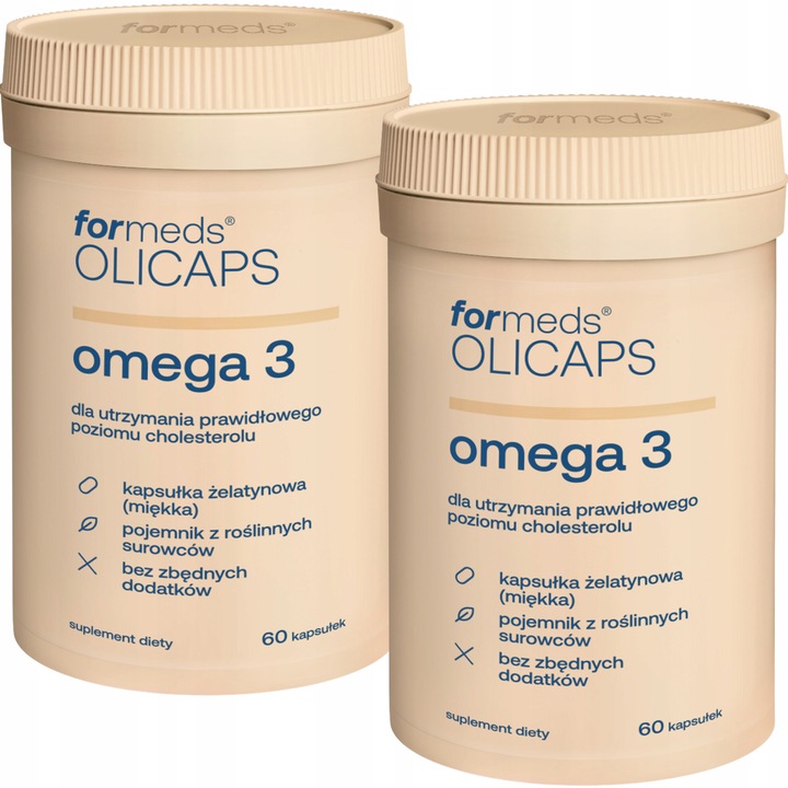 Omega 3 formeds OLICAPS - 2x60 kapsułek