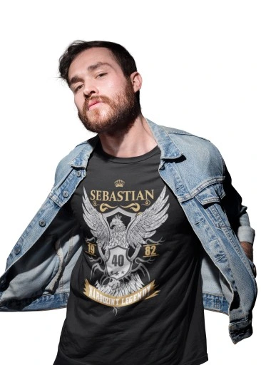 PREZENT NA URODZINY 16-99 DOWOLNY ROK + IMIĘ ORYGINALNA Koszulka Orzeł