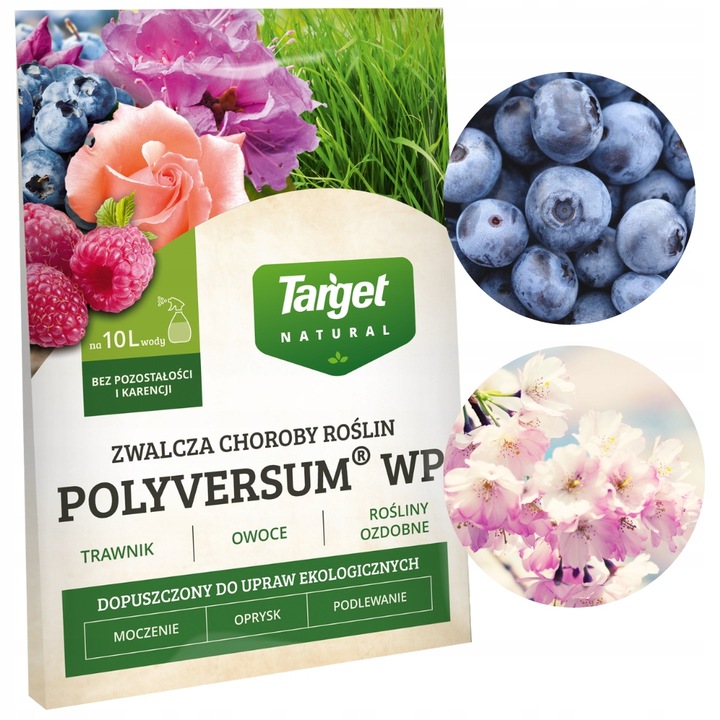 TARGET POLYVERSUM naturalna walka z grzybami P. oliganrum grzybobójczy 10g