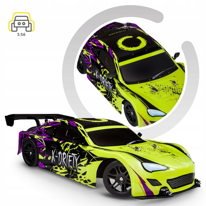 Samochód Auto RC DRIFT DRIFTING do DRIFTU ZDALNIE STEROWANY 1:16 20km/h