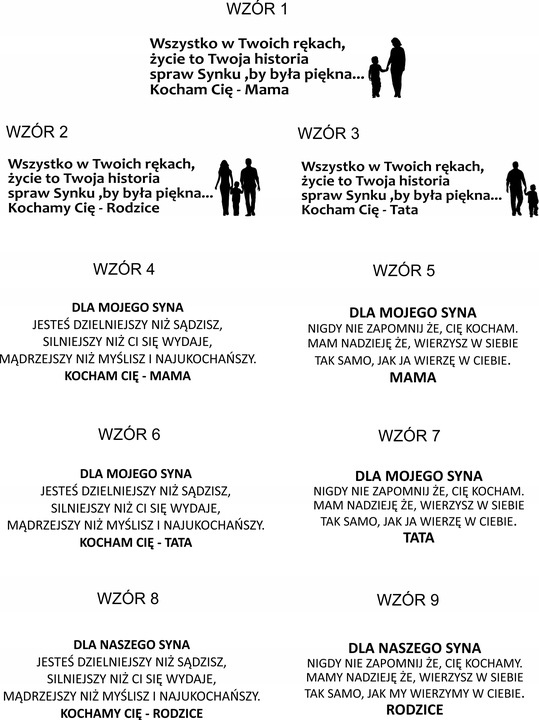 BRANSOLETKA MĘSKA PREZENT DLA SYNA OD MAMY TATY