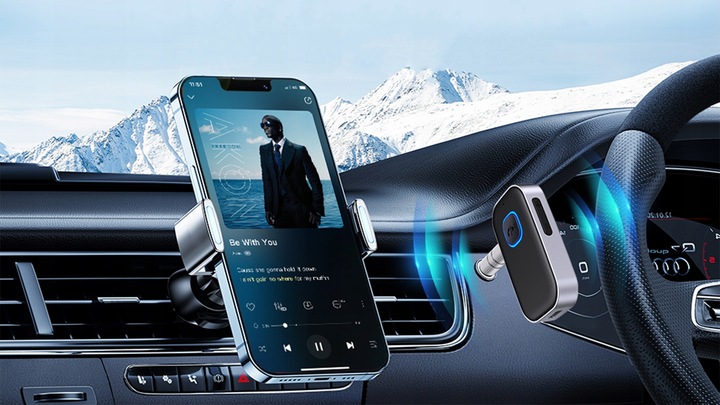 BEZPRZEWODOWY ODBIORNIK BLUETOOTH 5.0 ADAPTER TRANSMITER AUX MINI-JACK 3.5