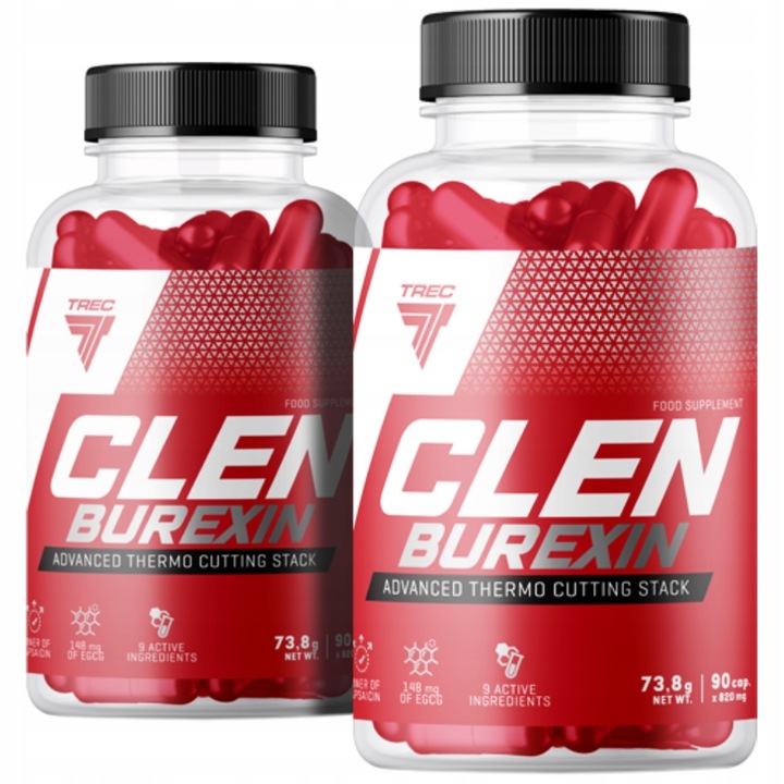 TREC CLENBUREXIN 90 + 90 REDUKCJA ODCHUDZANIE