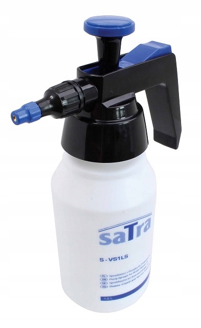 SPRYSKIWACZ Z POMPKĄ DO ZMYWACZY 1 LITR SATRA S-VS1LS