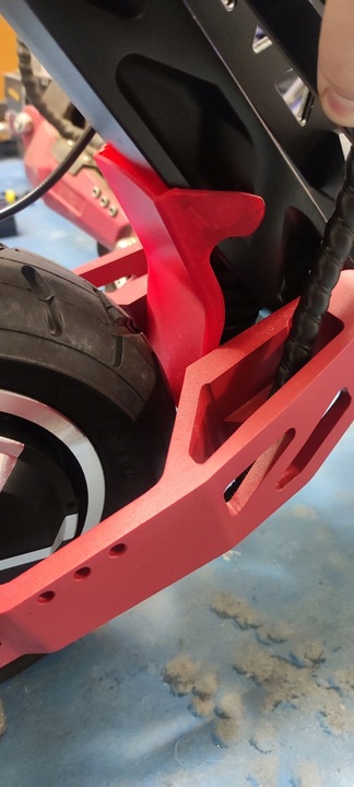 Osłona amortyzatora CZERWONA Motus 10 pro Sport 2021 | Techlife x8