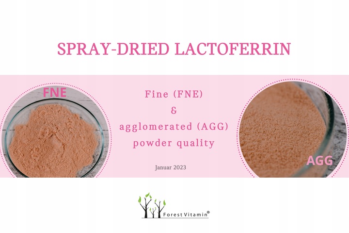 LAKTOFERYNA LACTOFERRIN 95% 60 kaps PERFEKCYJNA JAKOŚĆ