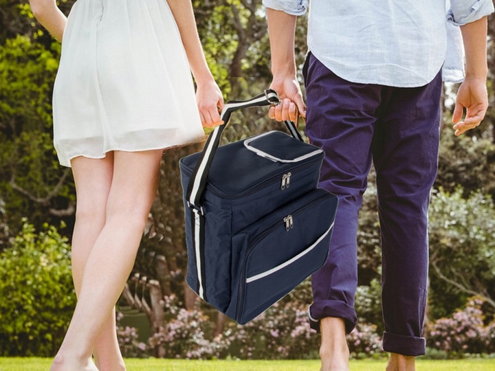 TORBA PIKNIKOWA TERMICZNA LODÓWKA NA PIKNIK ZAKUPY