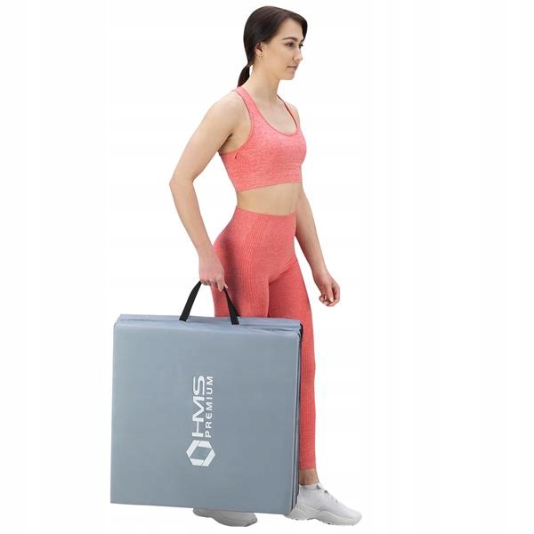 MGS02 GREY MATERAC GIMNASTYCZNY SKŁADANY 1800x600MM HMS PREMIUM