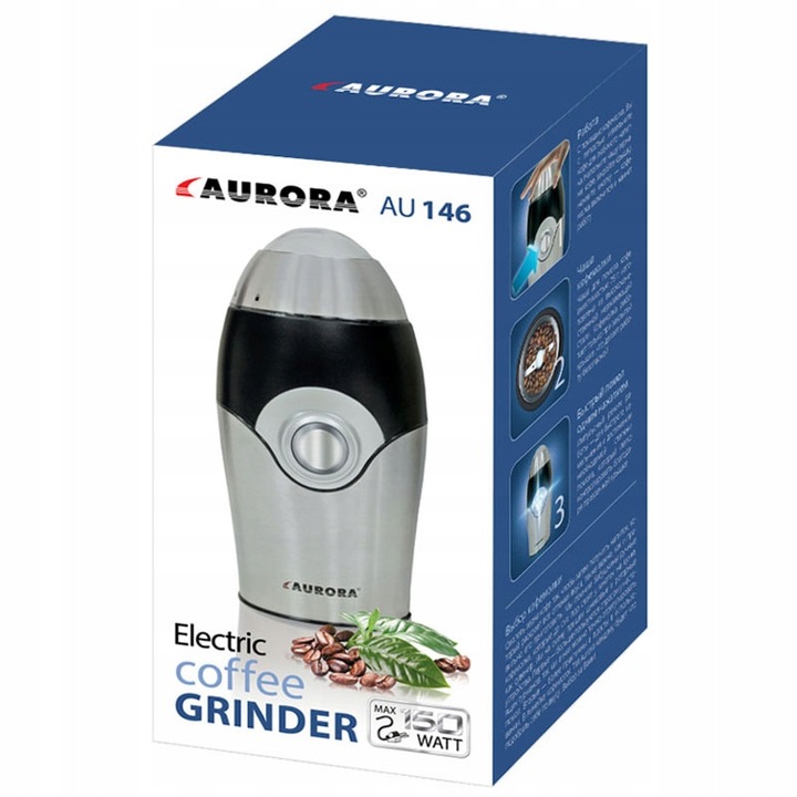 ELEKTRYCZNY MŁYNEK DO MIELENIA KAWY ORZECHÓW 3W1