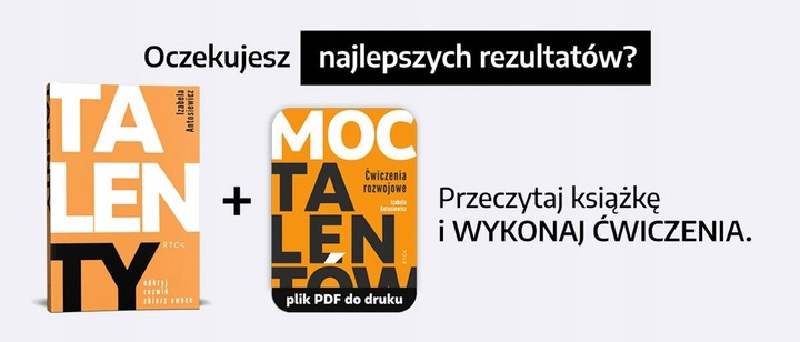 TALENTY książka + ĆWICZENIA Izabela Antosiewicz RTCK