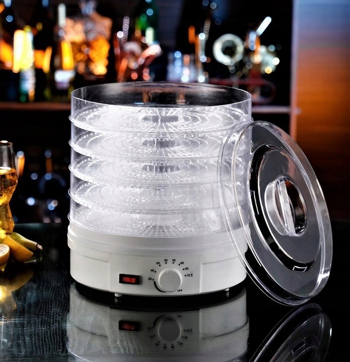 SUSZARKA DO GRZYBÓW OWOCÓW WARZYW SPOŻYWCZA DUŻA 5 SIT 4 CM 500W ŻYWNOŚCI