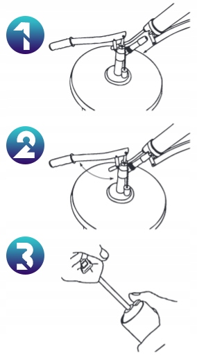 SMAROWNICA RĘCZNA TAWOTNICA TOWOTNICA 500 ml DO KALAMITKI NA KARTUSZE SMAR