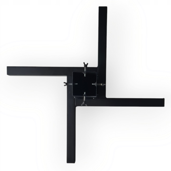 DUŻY STOJAK pod CHOINKĘ na Metalowy Choinkowy stal CZARNY nowoczesny 300cm