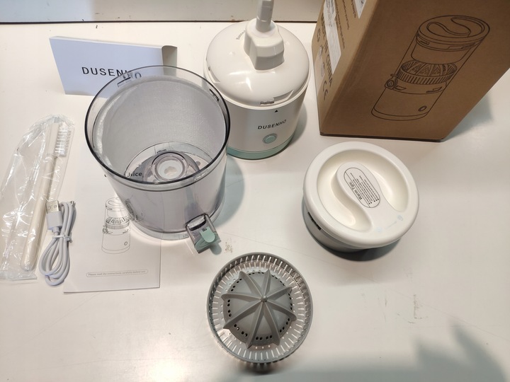 Elektryczna Wyciskarka do Cytrusów Przenośna Sokowirówka USB Dusenho