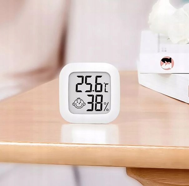 4x TERMOMETR CYFROWY HIGROMETR ELEKTRONICZNY