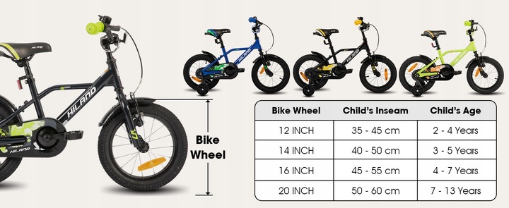 16-calowy rower dla dzieci na 4-7 lat Koło treningowe Hand&Coaster Hamulec