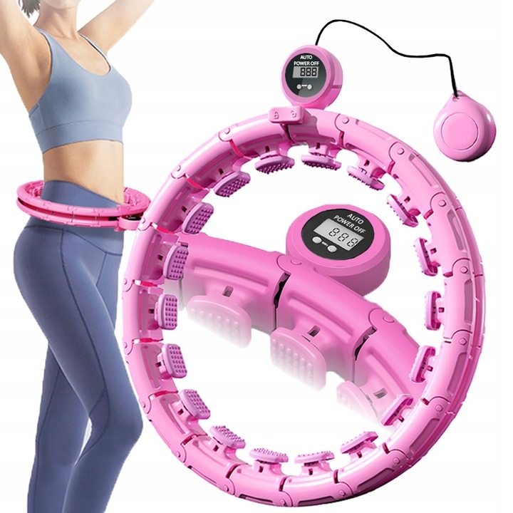 Smart HULA HOOP odchudzające SMART z licznikiem i obciążnikiem RÓŻNE KOLORY