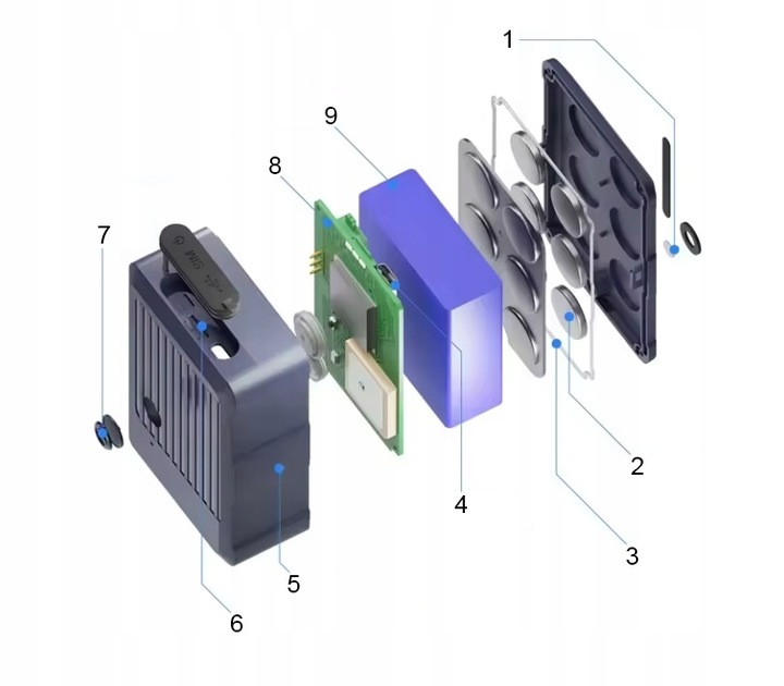 LOKALIZATOR GPS 4G MAGNES DO POJAZDÓW ROWERU AUTA SAMOCHODU BEZ ABONAMENTU
